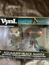 Vynl Aquaman &amp; Black Manta Funko NEW IN BOX SEE ALL PHOTOS - $17.75