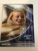 American Idol Trading Card #37 Nicole Tieri - £1.57 GBP