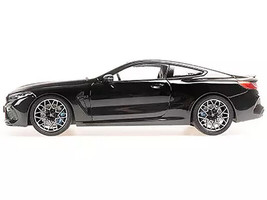 2020 BMW M8 Coupe Black Metallic w Carbon Top 1/18 Diecast Car by Minich... - $223.72