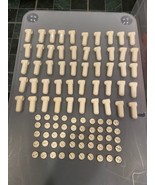 50 white Security Tags and Backing for Theft Prevention *NEW* - €8,49 EUR