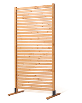 VEVOR Wooden Privacy Screen 36"×76"Freestanding Stand Decorative Outdoor... - $84.99