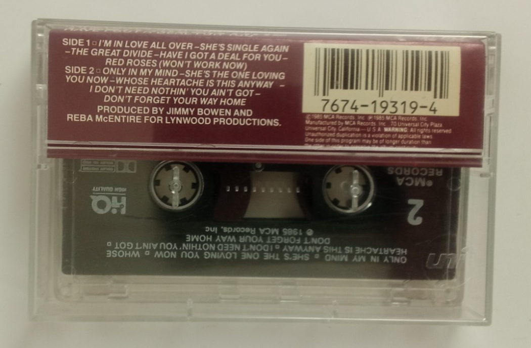 Reba McEntire Have I Got A Deal For You Cassette Item image 2