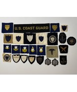WWII, POST WWII, U.S. COAST GUARD, INSIGNIA GROUPING OF 26 - $55.00