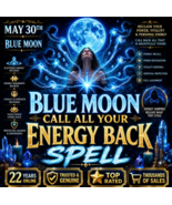 1000X COVEN 220 WITCHES 5/30 FULL BLUE MOON CALL YOUR EMERGY BACK HIGH M... - $299.77