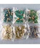 12Pcs Mini Christmas Tree Set Silk Cedar Xmas Desktop Home Table Decor 2025 - €7,80 EUR