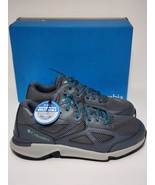 Columbia Vitesse Fasttrack Waterproof Hiking Shoes Women Sz 8 Graphite Grey - £38.45 GBP