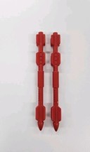 (2 )Hasbro GI Joe ARAH 1989 Cobra HISS II 2 Missiles Original Red Replac... - $16.78