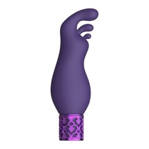 Royal Gems Exquisite Rechargeable Silicone Bullet Purple with Free Shipping - $115.94
