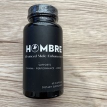 Hombre Enhancing Supplement w Saw Palmetto &amp; Horny Goat Weed 60 Caps 2 p... - $18.79