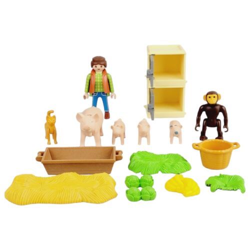 Primary image for Playmobil Mixed Lot - Animals, Accessories, & Figure - Geobra 1994