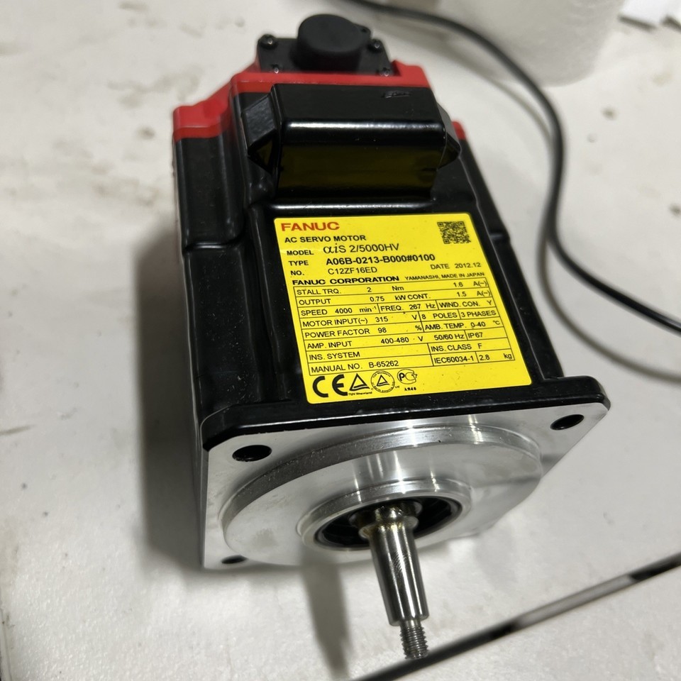 Fanuc A06B-0213-B000 #0100 Servo Motor.   NEW!!! - $890.00