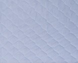 Single-Face Quilted Baby Blue 43&quot; Poly Cotton Blend Fabric by the Yard D... - $12.95