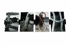 FISH Framed Photograph Word Letter Art 4 X 6 IN Framed Professional Photos - $39.99