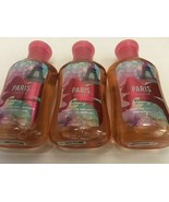 3 Bath & Body Works 3 oz TRAVEL SIZE Shower Gel PARIS AMOUR (0162) - $15.75