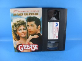 Grease (VHS, 1998, 20th Anniversary Edition) - John Travolta-Olivia Newton-John - £6.04 GBP