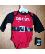 Fashion Holiday Baby Glam Clothes 3M Newborn Santa&#39;s Favorite Christmas ... - £5.19 GBP