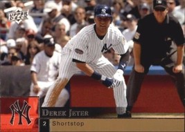 2009 Upper Deck #766 Derek Jeter New York Yankees - £0.69 GBP