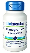 MAKE OFFER 2 Pack Life Extension Pomegranate Complete antioxidant 30 gel image 2