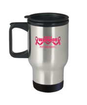 Coffee Travel Mug Funny Son Of A Warrior Breast Cancer Awareness  - £19.94 GBP