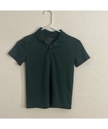 Boys Polo Shirt by Cat &amp; Jack Green Small (6-7) Youth - $108.69 MXN