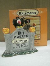 DEPARTMENT 56- 805026 HALLOWEEN ANNIVERSARY SIGN- RETIRED -NEW- L131 - £7.02 GBP