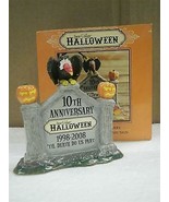 DEPARTMENT 56- 805026 HALLOWEEN ANNIVERSARY SIGN- RETIRED -NEW- L131 - $8.98