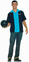 1950&#39;s Bowling Shirt &quot;The Kingpins&quot; Adult Size Standard Costume Accessory - £13.14 GBP
