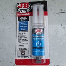 J-B Weld Marine Weld White Syringe 0.85 fl oz 50172 NEW! NIB - $14.82