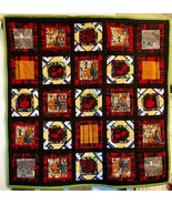 African Pictures, Quilted Wall Hanging - $413.00