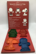 Vintage Hallmark Snoopy &amp; Peanuts Cookie Cutters in box 1960&#39;s-70&#39;s - £16.79 GBP