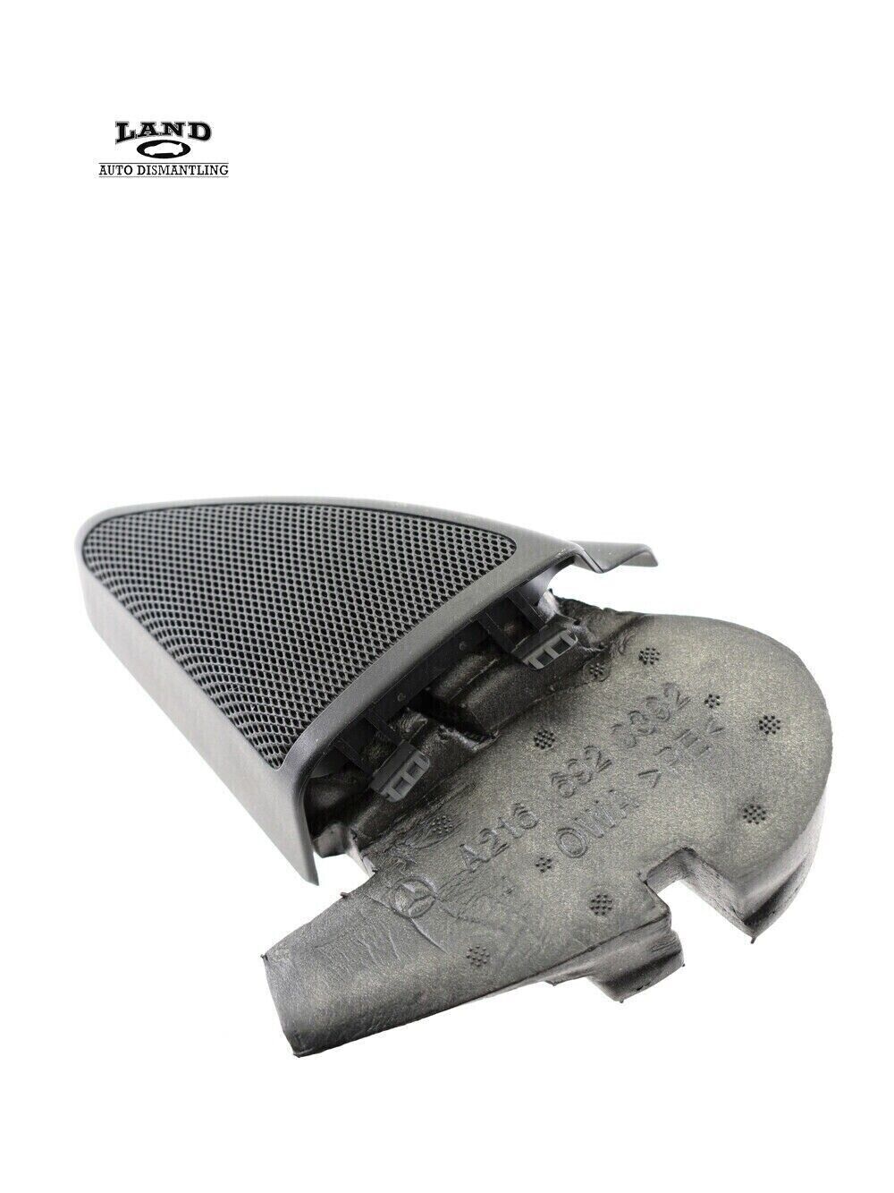 MERCEDES W216 CL-CLASS DRIVER/LEFT FRONT DOOR PANEL TWEETER COVER BLACK - $9.89