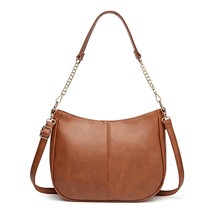 Women&#39;s 2023 Ins Trend Leather Bag Simple and Fashionable  Bag European and  Tre - £82.43 GBP