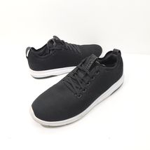 TRAVIS MATHEW 'The Daily Lite' Mens Shoes Size 8 Black Knit Sneakers Casual - $35.99