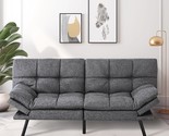 Futon Sofa Bed Couch,Memory Foam Convertible Futon Sofa Sleeper Couch, M... - $424.99