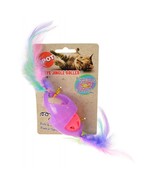 Spot Tie Dye Jingle Roller Cat Toy - Assorted Colors - £20.86 GBP