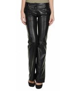 Leather Pants Leggings Size Waist High Black Women Wet S L Womens 14 6 X... - $177.70 CAD