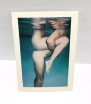 Vtg Greeting Card Blank Man &amp;Woman Nude Under Water Risque Erotic Sensua... - £18.59 GBP