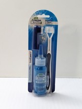 NEW Fresh Dental Oral Care Dental Kit Dog Tooth Brush Pet Canine Odor Breath Gel - £12.73 GBP