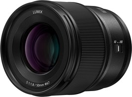 PANASONIC LUMIX S Series Camera Lens, 50mm F1.8 L-Mount Interchangeable Lens for - $451.99