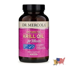 Dr. Mercola Antarctic Krill Oil for Women with Evening Primrose Oil, 90 ... - $158.37