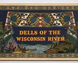 Dells of the Wisconsin River Color Pictures Booklet 1936 H H Bennett - $17.82