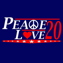 Peace love -Election tee - £14.42 GBP+