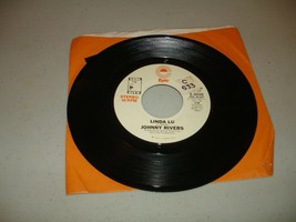 Johnny Rivers - Linda Lu (45rpm, 1976) Promo, Tested, VG - £2.37 GBP