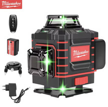 Milwaukee 4D 16 Lines Green Beam 360° Self-leveling Laser W/Remote Control - $95.98