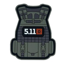 CH4X4 3D PVC Patches – 5.11 Tactical Vest Style - £8.82 GBP