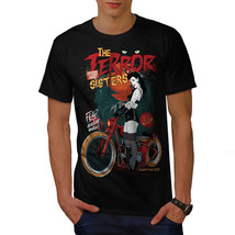 Wellcoda The Terror Sisters Mens T-shirt, Seduce Graphic Design Printed Tee - $18.61+