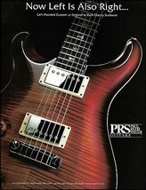 PRS Custom 22 Stoptail Left-Handed guitar advertisement 1999 ad print - $4.01