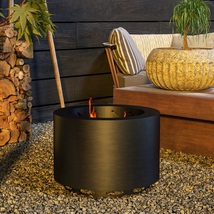Outsunny Smokeless Fire Pit, 19&quot; Black - $274.00