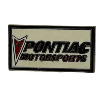 Pontiac Motorsports Racing Team League Race Car Lapel Pin Pinback - $6.95