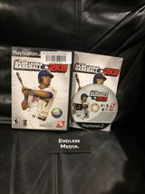 Major League Baseball 2K8 Sony Playstation 2 CIB Video Game - $4.74